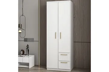 Vespera Garderob 60x171,8 cm - Vit - Förvaring - Klädförvaring - Garderob & garderobssystem