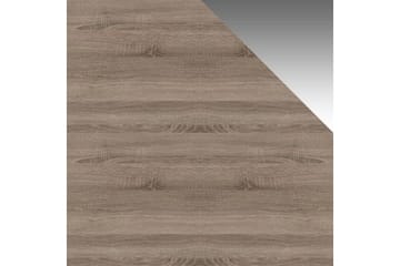 Westa Garderob 150 cm i Trä med Glasdörr - Beige - Förvaring - Klädförvaring - Garderob & garderobssystem
