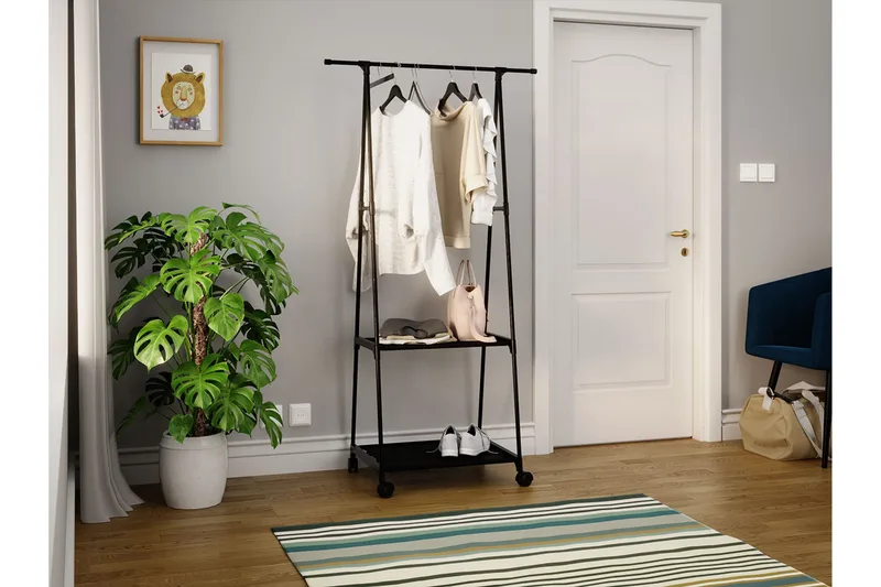 Olazen Klädställning 85 cm, Svart