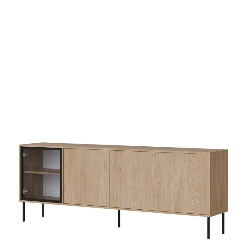 Claven Skänk 200 cm, brun
