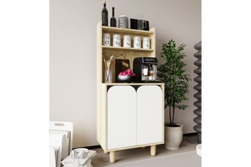 Estra Highboard - Brun/Vit - Förvaring - Skåp - Förvaringsskåp