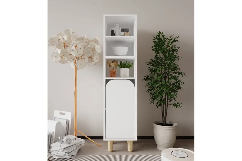 Estra Highboard - Vit - Förvaring - Skåp - Förvaringsskåp
