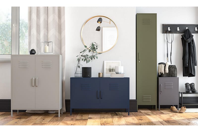 Bradford Highboard Ljusgrå - Dorel Home - Förvaring - Skåp - Förvaringsskåp