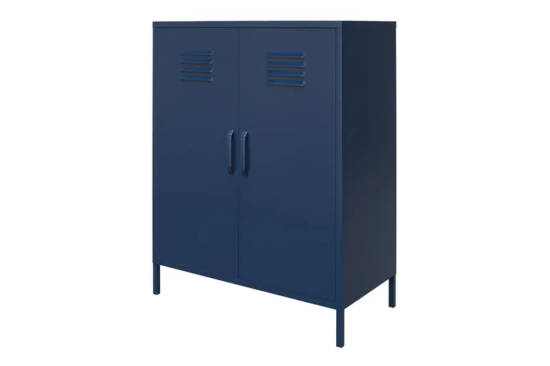 Bradford Highboard Mörkblå - Dorel Home - Förvaring - Skåp - Förvaringsskåp