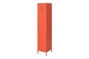 Cache Förvaringsskåp 38x40 cm 1 Dörr Orange - Novogratz - Förvaring - Skåp - Förvaringsskåp - Omklädningsskåp