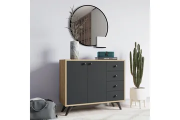 Desgrar Förvaringsskåp 100x82 cm - Brun - Förvaring - Skåp - Förvaringsskåp