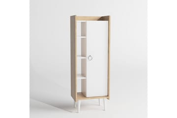 Keachi Highboard 50x30 cm - Natur/Vit - Förvaring - Skåp - Förvaringsskåp