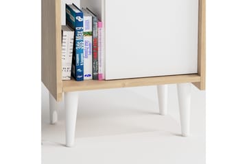 Keachi Highboard 50x30 cm - Natur/Vit - Förvaring - Skåp - Förvaringsskåp