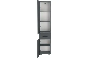 Michikue Highboard - Grå - Förvaring - Skåp - Förvaringsskåp
