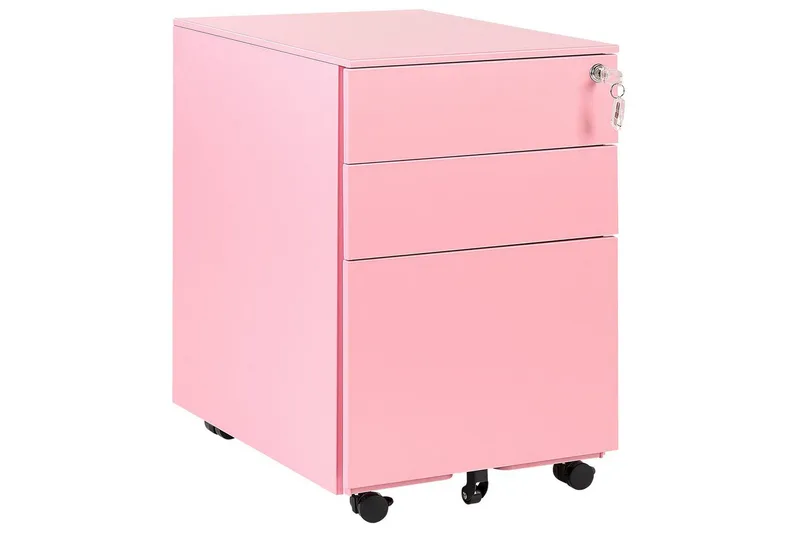 Kontorsskåp Cami Rosa, Rosa