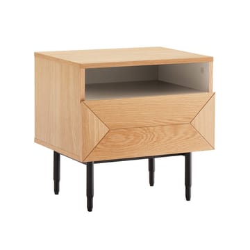 Sängbord Nate 50x40x50 cm ek - beige - Förvaring - Skåp - Förvaringsskåp