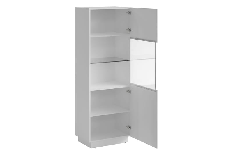 Torvalen Vitrinskåp 60x178 cm - Svart - Förvaring - Skåp - Vitrinskåp