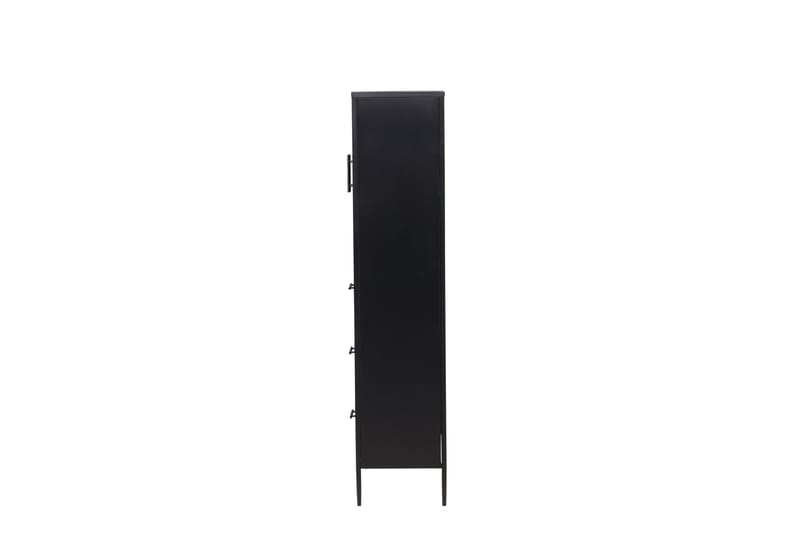La Paz Vitrinskåp 70x160 cm Svart - Förvaring - Skåp - Vitrinskåp