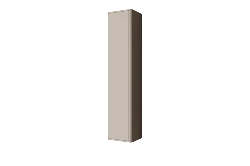 Zalricus Vitrinskåp 36x164 cm, Beige