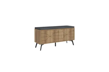 Dune Skoskåp 107 cm - Brun - Förvaring - Skoförvaring