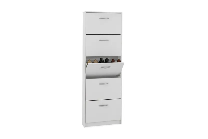 Erida Skoskåp 59 cm Hög, Vit