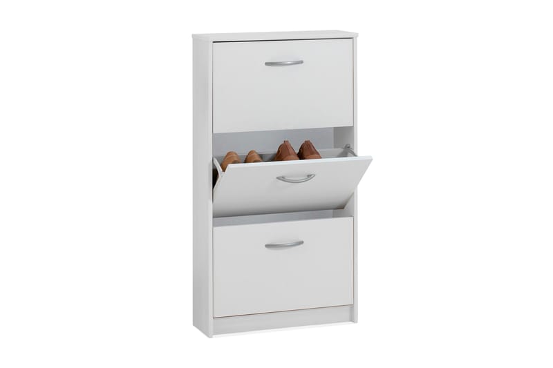 Erida Skoskåp 59 cm Låg, Vit