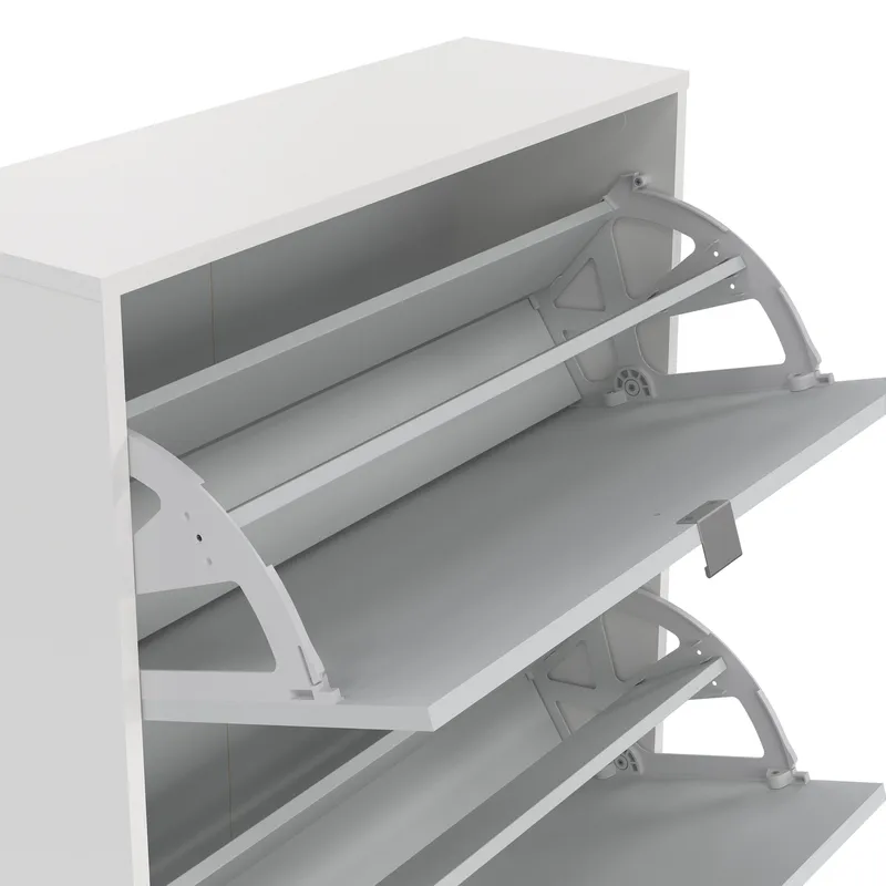 Tenor Skoskåp 4 fack 70x24x162 cm - Förvaring - Skoförvaring