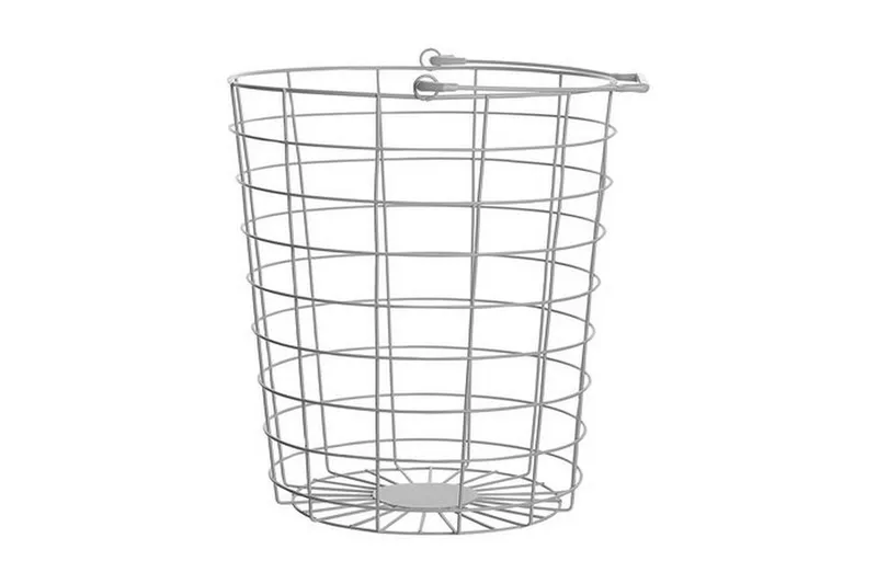 Ayapal Metallställ 37 cm 3 Korgar - Vit - Förvaring - Småförvaring - Förvaringskorgar - Trådkorg