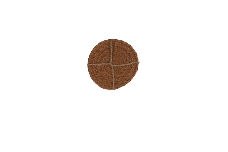 Sigge Glasunderlägg Ø10 cm, Kanel
