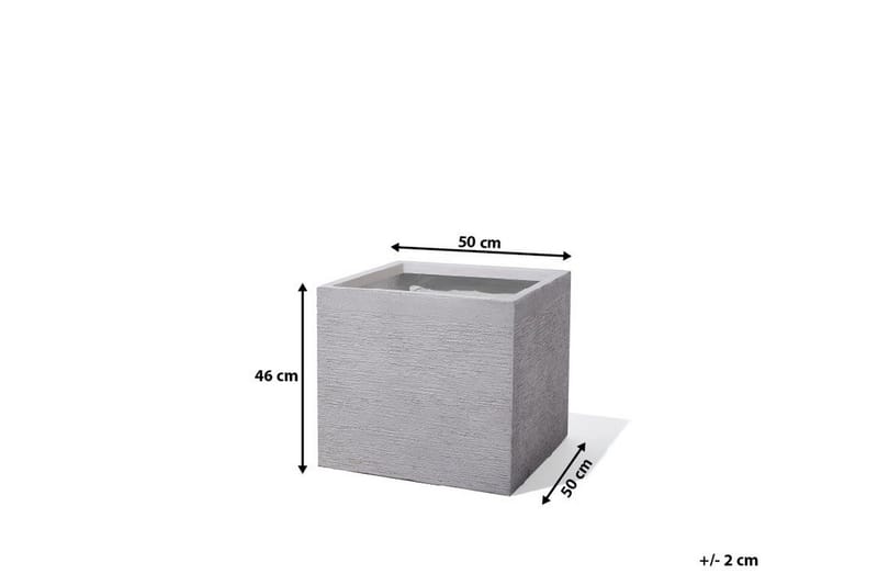 Paros Kruka 50 cm - Vit - Trädgård & spabad - Trädgårdsskötsel - Odling - Planteringskärl & blomkruka - Stor blomkruka