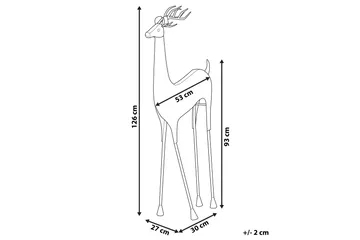 Takala Figur Ren - Keramik/Guld - Inredning - Dekoration & inredningsdetaljer - Prydnadssaker - Dekorationsfigur