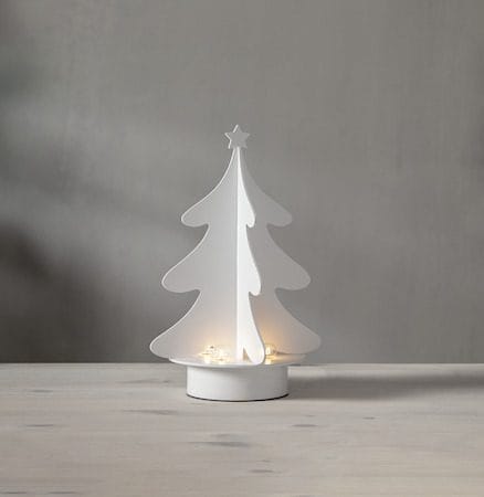 Afton Ljusstake 21 cm - vit - Inredning - Julpynt & helgdekoration - Julpynt & juldekoration