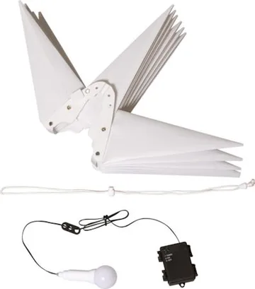 Alice Adventsstjärna 60 cm i Plast med batteri och LED - Vit - Inredning - Julpynt & helgdekoration - Julpynt & juldekoration