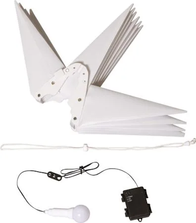 Alice Adventsstjärna 60 cm i Plast med batteri och LED - Vit - Inredning - Julpynt & helgdekoration - Julpynt & juldekoration