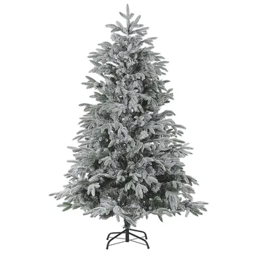 Bassie Snöig Plastgran 210 cm - Vit|Grön - Inredning - Julpynt & helgdekoration - Julpynt & juldekoration - Plastgran