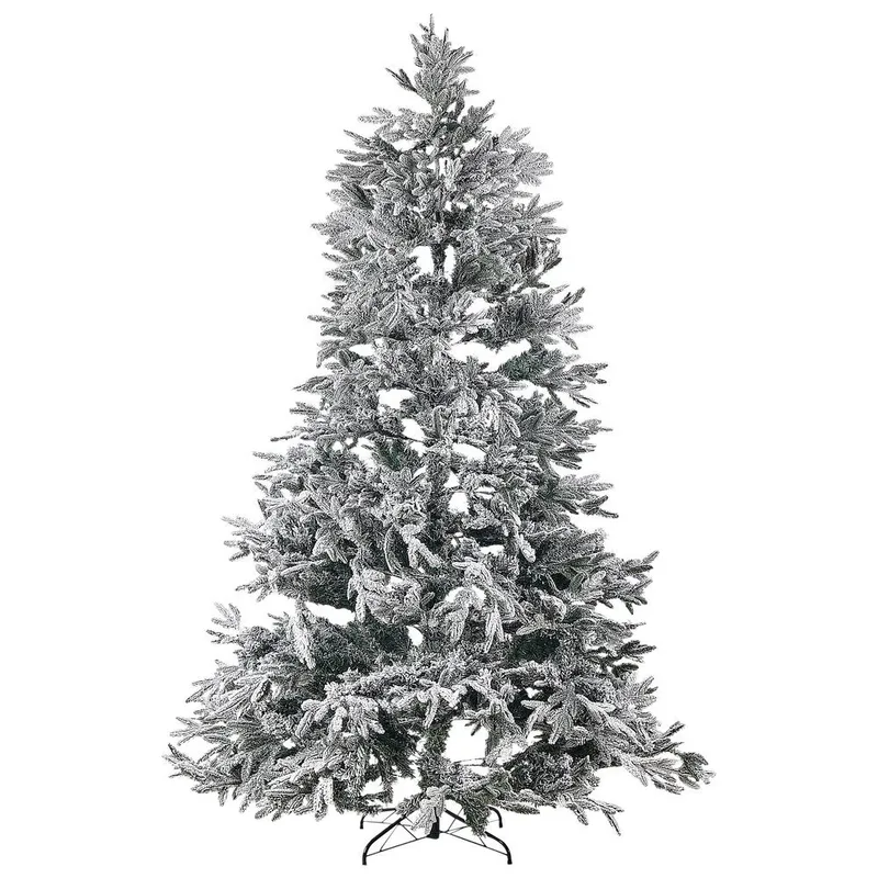 Bassie Snöig Plastgran 240 cm - Vit|Grön - Inredning - Julpynt & helgdekoration - Julpynt & juldekoration - Plastgran