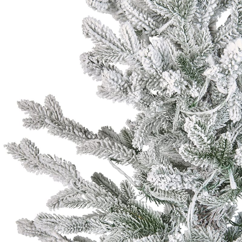 Brisco Snöig Plastgran 180 cm med Belysning - Vit|Grön - Inredning - Julpynt & helgdekoration - Julpynt & juldekoration - Plastgran