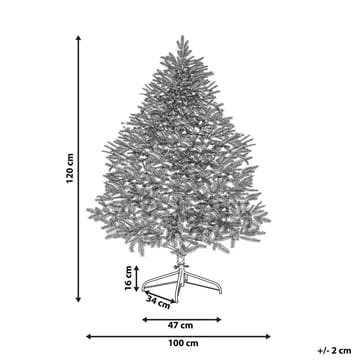 Masala Liten Snöig Plastgran 120 cm - Vit|Grön - Inredning - Julpynt & helgdekoration - Julpynt & juldekoration - Plastgran