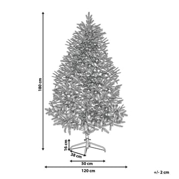 Masala Snöig Plastgran 180 cm - Vit|Grön - Inredning - Julpynt & helgdekoration - Julpynt & juldekoration - Plastgran