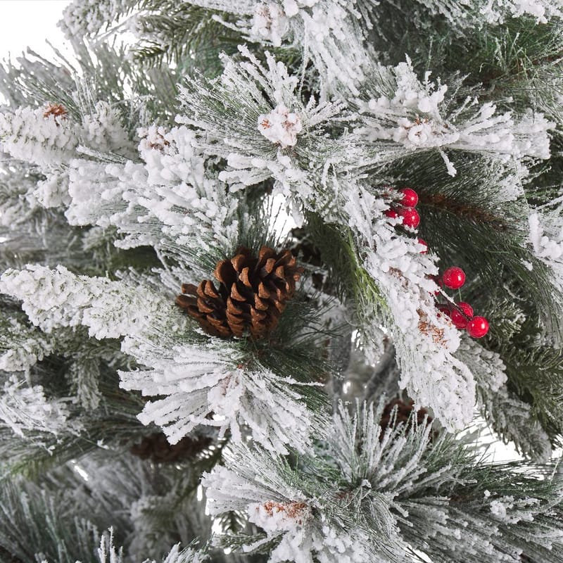 Masala Snöig Plastgran 180 cm - Vit|Grön - Inredning - Julpynt & helgdekoration - Julpynt & juldekoration - Plastgran