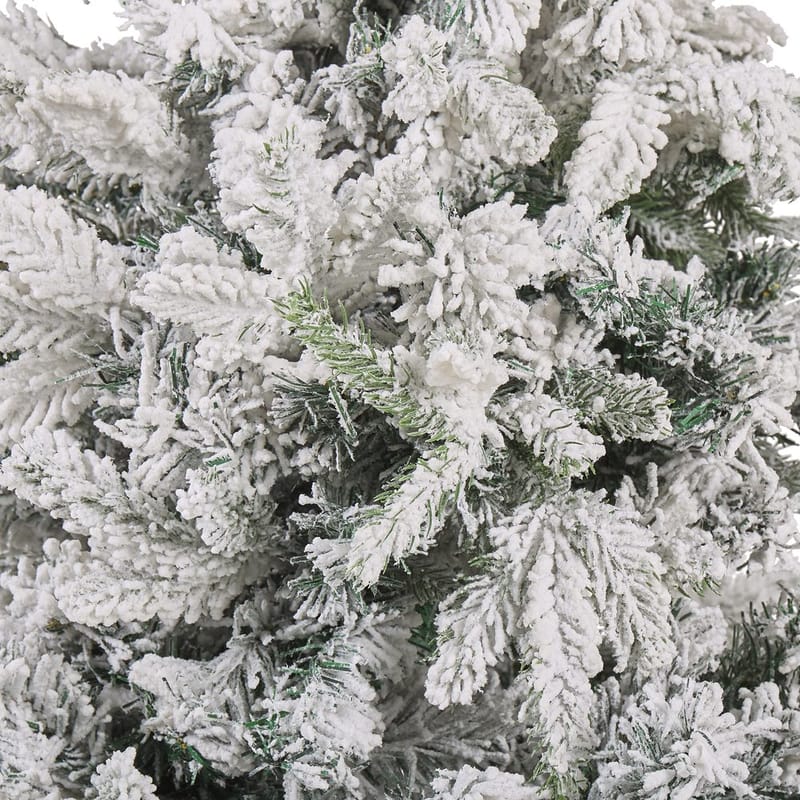Tomichi Liten Snöig Plastgran 120 cm - Vit|Svart|Grön - Inredning - Julpynt & helgdekoration - Julpynt & juldekoration - Plastgran