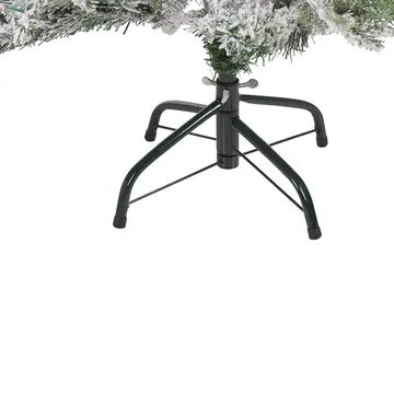 Tomichi Liten Snöig Plastgran 120 cm - Vit|Svart|Grön - Inredning - Julpynt & helgdekoration - Julpynt & juldekoration - Plastgran