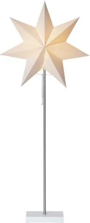 Moa Fot, skärm & stjärna 82 cm, vit
