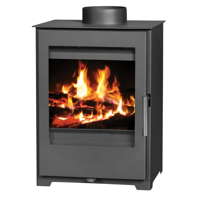 Braskamin 5kW | Modern Design | Hög Effektivitet | Lappi