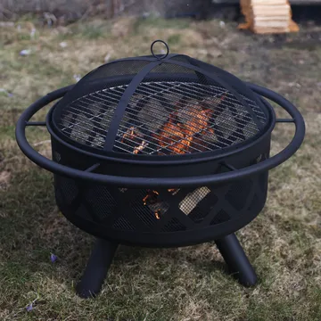 Habanero Eldstad / eldkorg i stål | Portabel grill för utomhusmiljö | Eldsland - Inredning - Kaminer - Utomhuskamin & eldstad