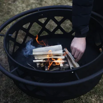 Habanero Eldstad / eldkorg i stål | Portabel grill för utomhusmiljö | Eldsland - Inredning - Kaminer - Utomhuskamin & eldstad