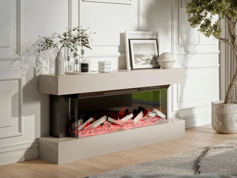 Erylin Elektrisk Eldstad 120 cm - Inredning - Kaminer - Kamin utan skorsten - Elkaminer