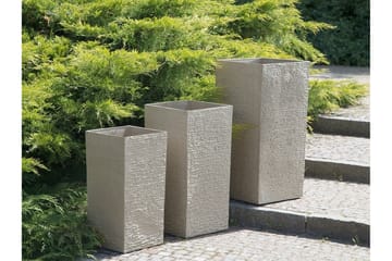 Gaza Kruka 35 cm - Beige - Trädgård & spabad - Trädgårdsskötsel - Odling - Planteringskärl & blomkruka - Stor blomkruka