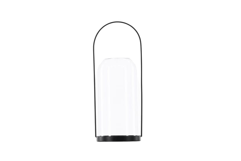 Flora Ljuslykta 13x35 cm - Svart - Inredning - Ljus & dofter - Ljusstake & ljuslykta