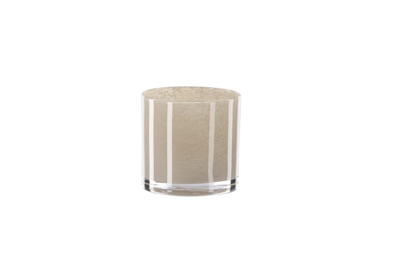 Glora Ljuslykta 10x10 cm - Beige - Inredning - Ljus & dofter - Ljusstake & ljuslykta
