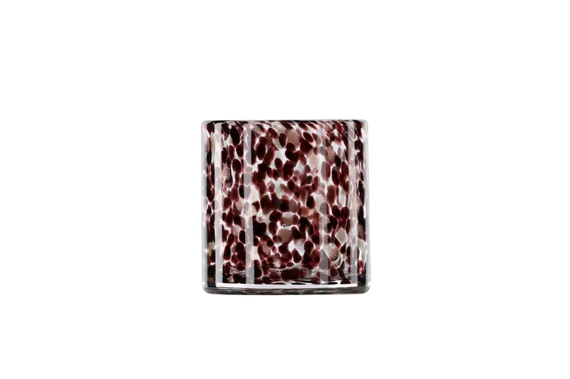 Glora Ljuslykta 12x12 cm, Svart