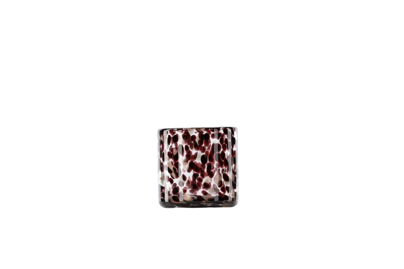 Glora Ljuslykta 8x8 cm - Svart - Inredning - Ljus & dofter - Ljusstake & ljuslykta