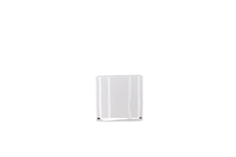 Glora Ljuslykta 8x8 cm - Vit - Inredning - Ljus & dofter - Ljusstake & ljuslykta
