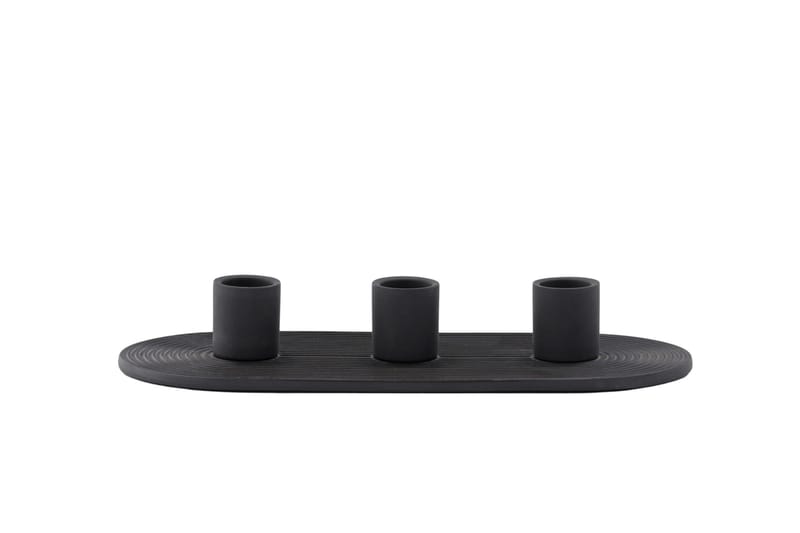 Dian Ljusstake 10,5x4 cm - Svart - Inredning - Ljus & dofter - Ljusstake & ljuslykta - Kandelaber & bordsljusstake