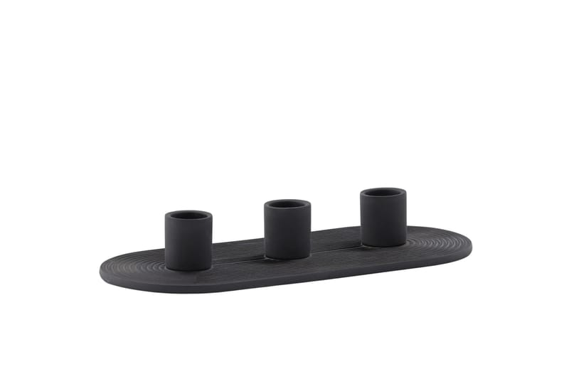 Dian Ljusstake 10,5x4 cm - Svart - Inredning - Ljus & dofter - Ljusstake & ljuslykta - Kandelaber & bordsljusstake